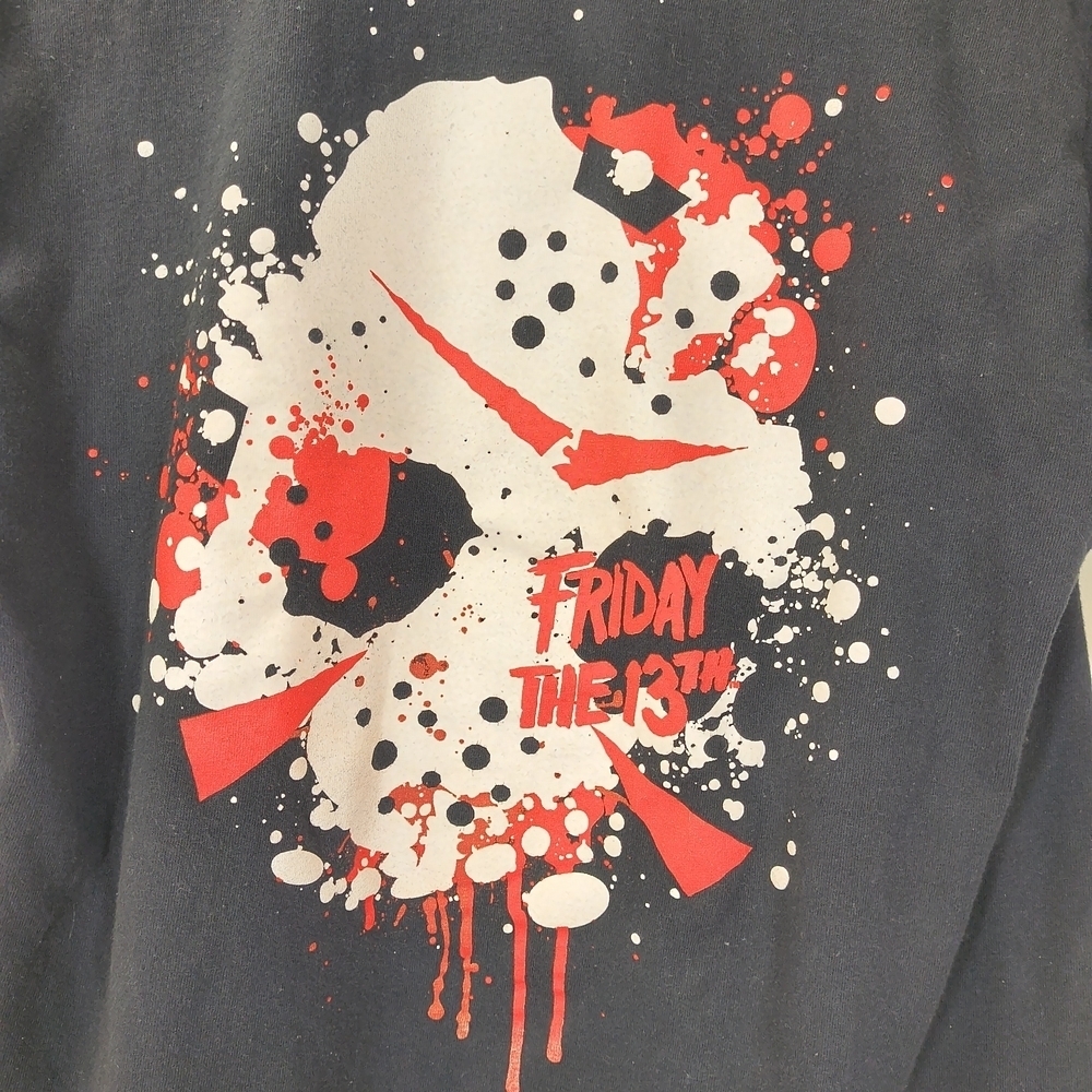 Friday the 13th  Horror Black T-Shirt , Size M - Picture 4 of 7